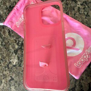 Loopy Case iPhone 14 Pro Max – Pink w/ Loop + Dust Bag